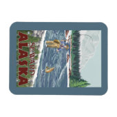 Fly Fisherman - Seward, Alaska Magneet (Horizontaal)