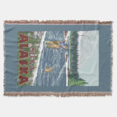 Fly Fisherman - Sitka, Alaska Deken (Voorkant)