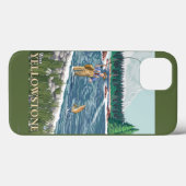 Fly Fisherman - West Yellowstone, Montana Case-Mate iPhone Case (Achterkant (horizontaal))