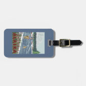 Fly Fisherman - Wrangell, Alaska Bagagelabel (Voorkant horizontaal)