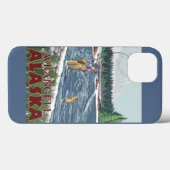 Fly Fisherman - Wrangell, Alaska Case-Mate iPhone Case (Achterkant (horizontaal))