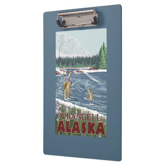 Fly Fisherman - Wrangell, Alaska Klembord (Links)