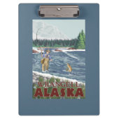 Fly Fisherman - Wrangell, Alaska Klembord (Voorkant)