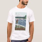 Fly FishermanArizona T-shirt (Voorkant)