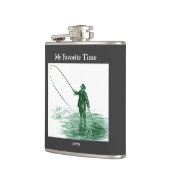 Fly Fishermans Hip Flask Heupfles (Links)