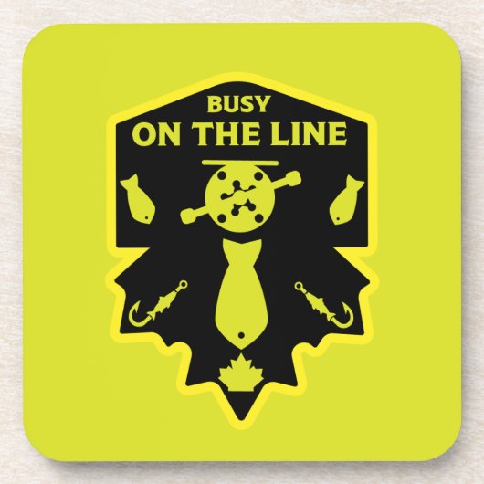 Fly Fishing Canada Bier Onderzetter (Voorkant)