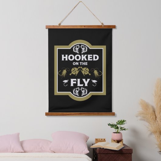 Fly Fishing Canada Hangend Wandkleed (Slaapkamer)