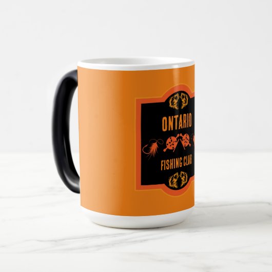 Fly Fishing Canada Magische Mok (Voorkant links)