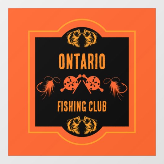 Fly Fishing Canada Raamsticker (Vel)