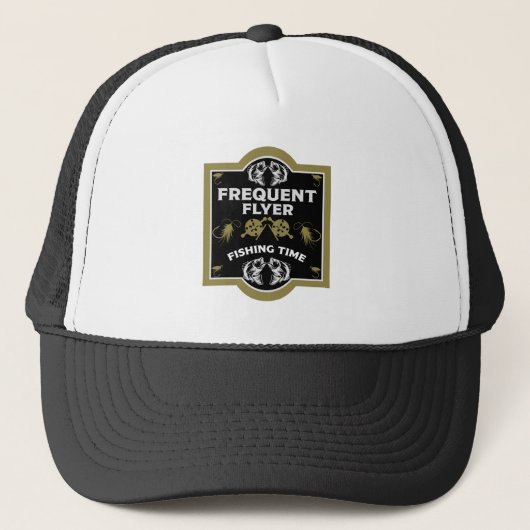 Fly Fishing Canada Trucker Pet (Voorkant)