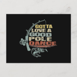 -Fly Fishing Cool Grandpa Briefkaart