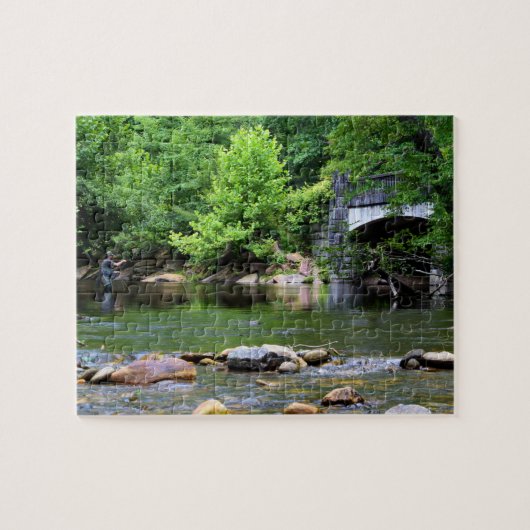 Fly Fishing Day Dream - 8x10 Legpuzzel (Horizontaal)