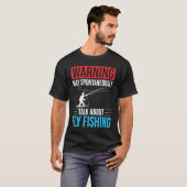 Fly Fishing Flies Fisherman Rod Bait Reel Lures 2 T-shirt (Voorkant volledig)