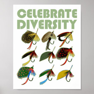 Fly Fishing Flies  Funn Poster