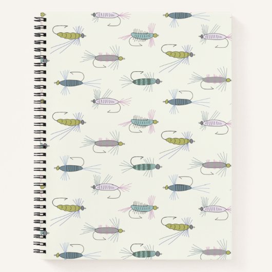 Fly Fishing Flies Notitieboek (Voorkant)