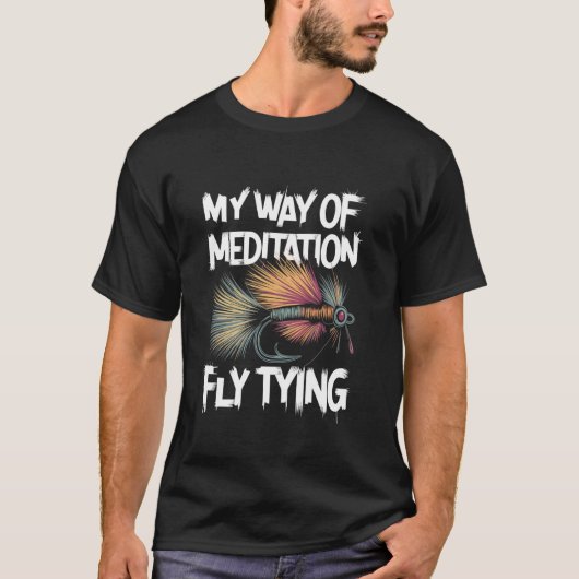 Fly Fishing Fly Casting-ontwerp voor Fly Fish Fish T-shirt (Voorkant)