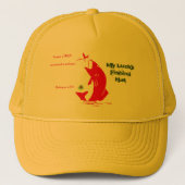 Fly Fishing Funny Lucky Trucker Pet (Voorkant)