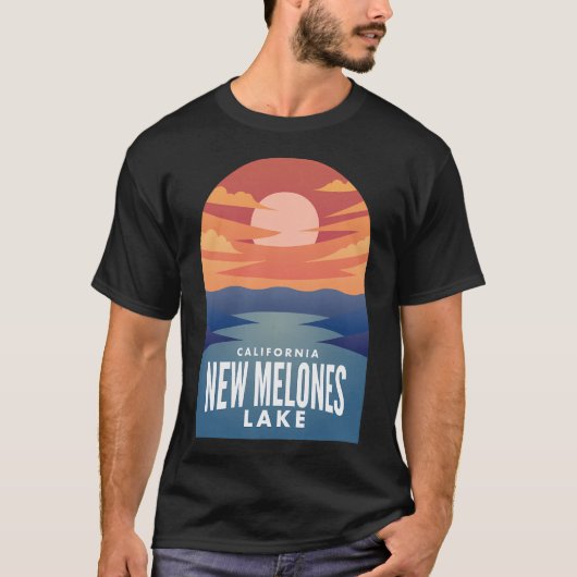 Fly Fishing Kaart T-shirt (Voorkant)