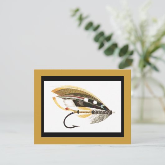 Fly Fishing Lure-afbeelding Kaart (Staand voorkant)