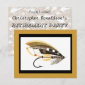 Fly Fishing Lure-afbeelding Kaart (Voorkant / Achterkant)