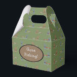 Fly Fishing Lures  Bedankdoosjes<br><div class="desc">Celebrate the fishing fanatic with a fly fishing lure favor box. Great for Father's day,  bachelor parties and boys night out.</div>
