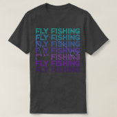 Fly Fishing Retro Gift T-shirt (Design voorkant)