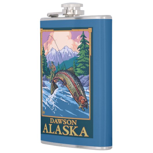 Fly Fishing Scene - Dawson, Alaska Heupfles (Links)