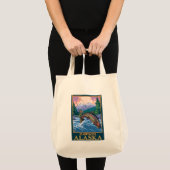 Fly Fishing Scene - Dawson, Alaska Tote Bag (Voorkant (product))