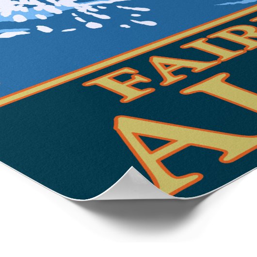 Fly Fishing Scene - Fairbanks, Alaska Poster (Hoek)