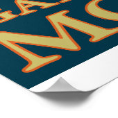 Fly Fishing Scene - Gallatin River, Montana Poster (Hoek)