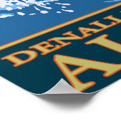 Fly Fishing Scene - Nationaal Park Denali, Alaska Poster (Hoek)