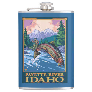 Fly Fishing Scene - Payette River, Idaho Heupfles