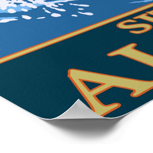 Fly Fishing Scene - Sitka, Alaska Poster (Hoek)