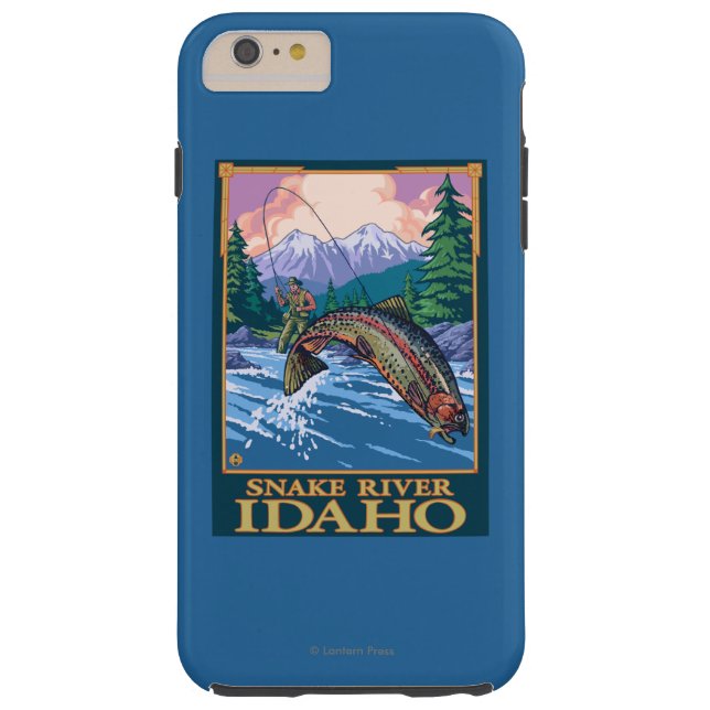 Fly Fishing Scene - Snake River, Idaho Case-Mate iPhone Case (Achterkant)