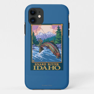 Fly Fishing Scene - Snake River, Idaho Case-Mate iPhone Case
