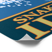 Fly Fishing Scene - Snake River, Idaho Poster (Hoek)