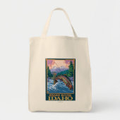 Fly Fishing Scene - Snake River, Idaho Tote Bag (Voorkant)