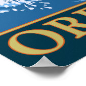 Fly Fishing Scene- Vintage Travel Poster (Hoek)