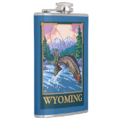 Fly Fishing Scene - Wyoming Heupfles (Rechts)