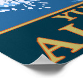 Fly Fishing Scene - Yukon, Alaska Poster (Hoek)