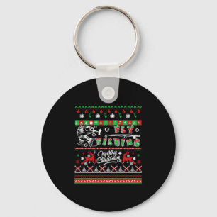 Fly Fishing Shirt - Fly Fishing Christmas Shirt Sleutelhanger