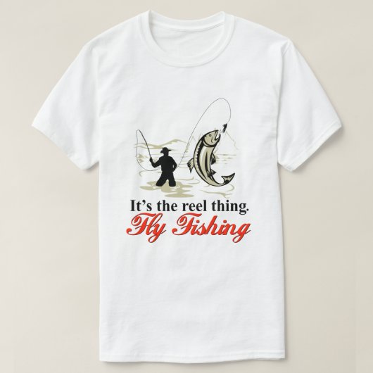 Fly Fishing T-shirt (Design voorkant)
