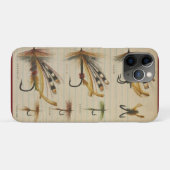 Fly Fishing Tackle Vlinders iPhone / iPad hoesje (Achterkant (horizontaal))