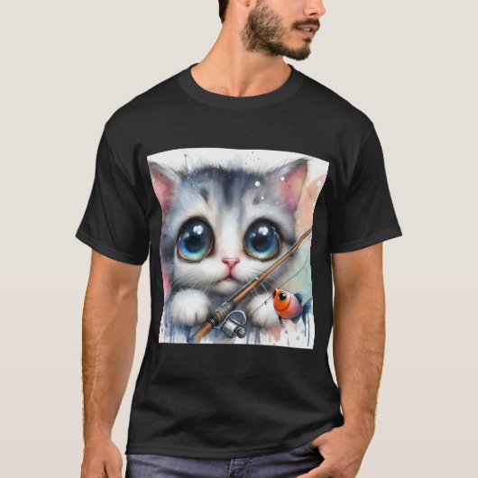 Fly Fishing Trophy Echtgenote T-shirt (Voorkant)