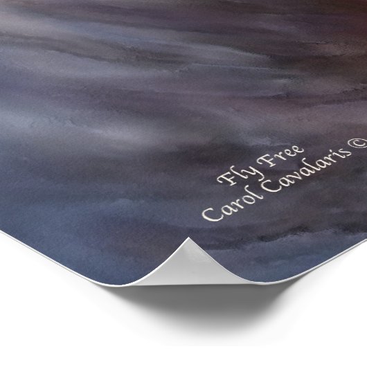 Fly Free Art Poster/Print Poster (Hoek)