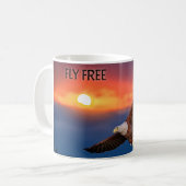 Fly Free Eagle Koffiemok (Voorkant links)