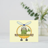 Fly Froggie Fly Helicopter Tshirts en cadeaus Briefkaart (Staand voorkant)