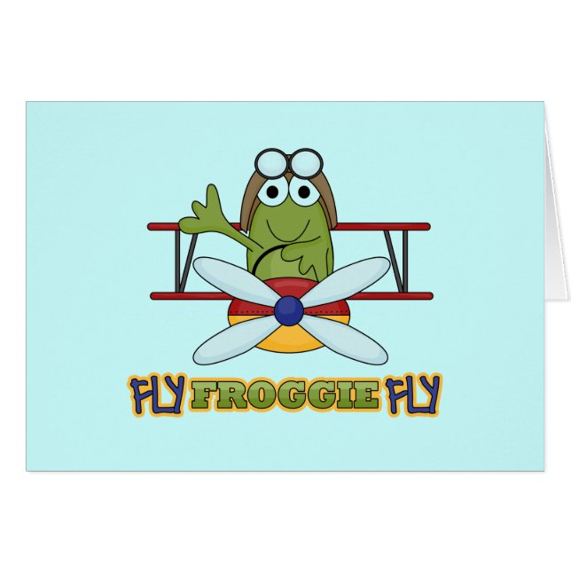 Fly Froggie Fly Tshirts en Gifts (Voorkant Horizontaal)