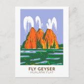 Fly Geyser Hualapai Flat Nevada  Briefkaart (Voorkant)