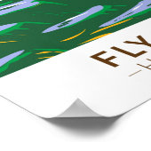 Fly Geyser Hualapai Flat Nevada  Poster (Hoek)